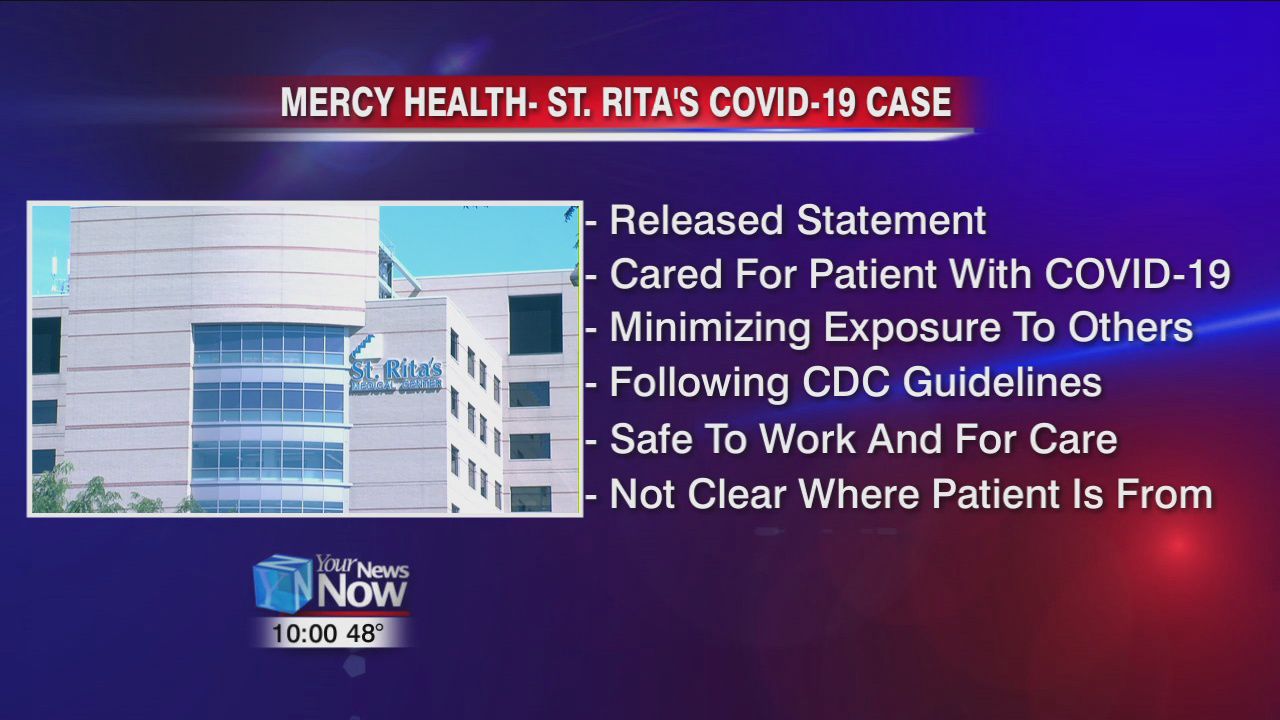 COVID-19 case treated at Mercy Health-St. Rita's.jpg